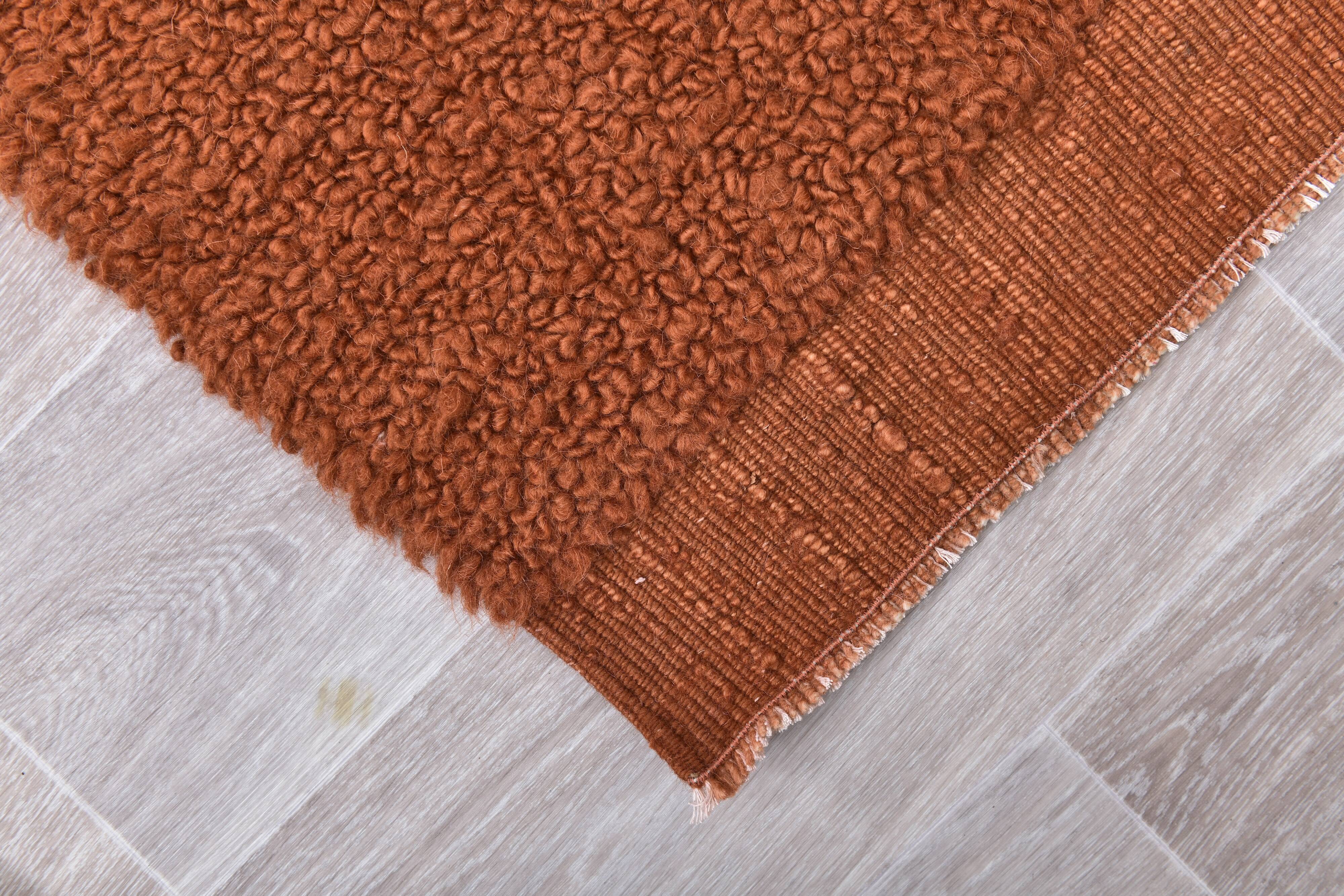 4x7 Terracottoa Moroccan Berber Rug 129x218Cm SK240948