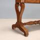 Antique Louis-Philippe mirror in carved walnut, Italy, 19th century.