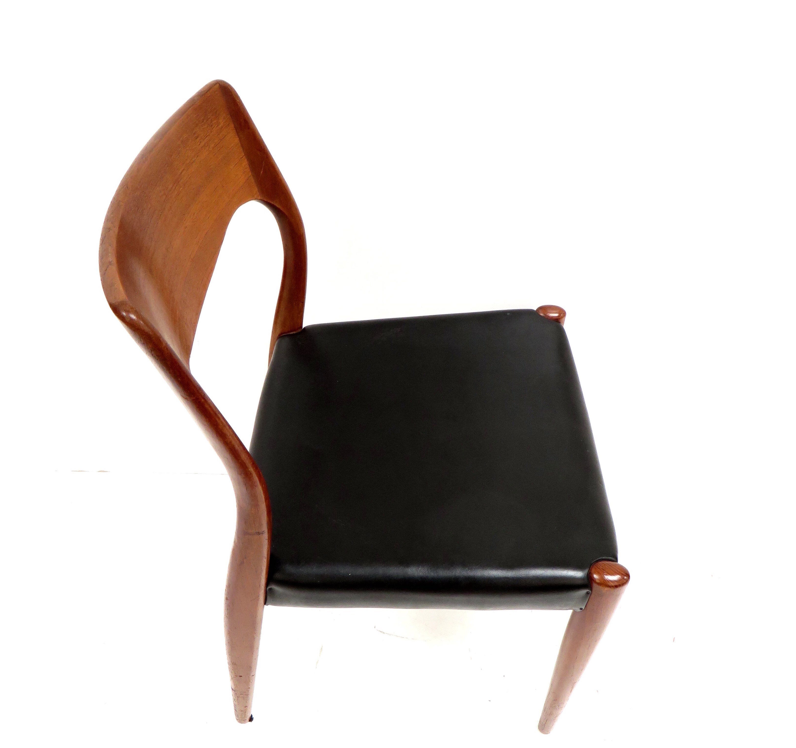 Chaise de Niels Otto Møller années 60