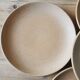 Service de 6 assiettes vintage en grès