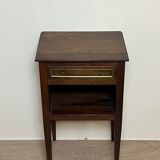 Louis xvi style bedside table in solid wood