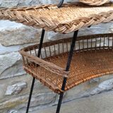 Wicker dressing table