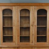 Two-body library in blonde cherry, Louis-Philippe style – 20th century