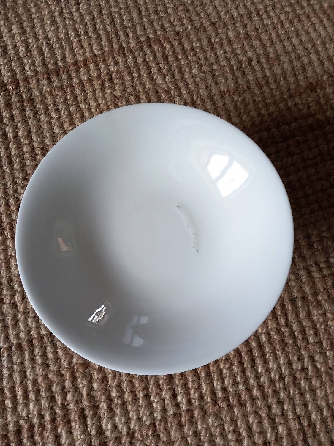 Old porcelain compote bowl