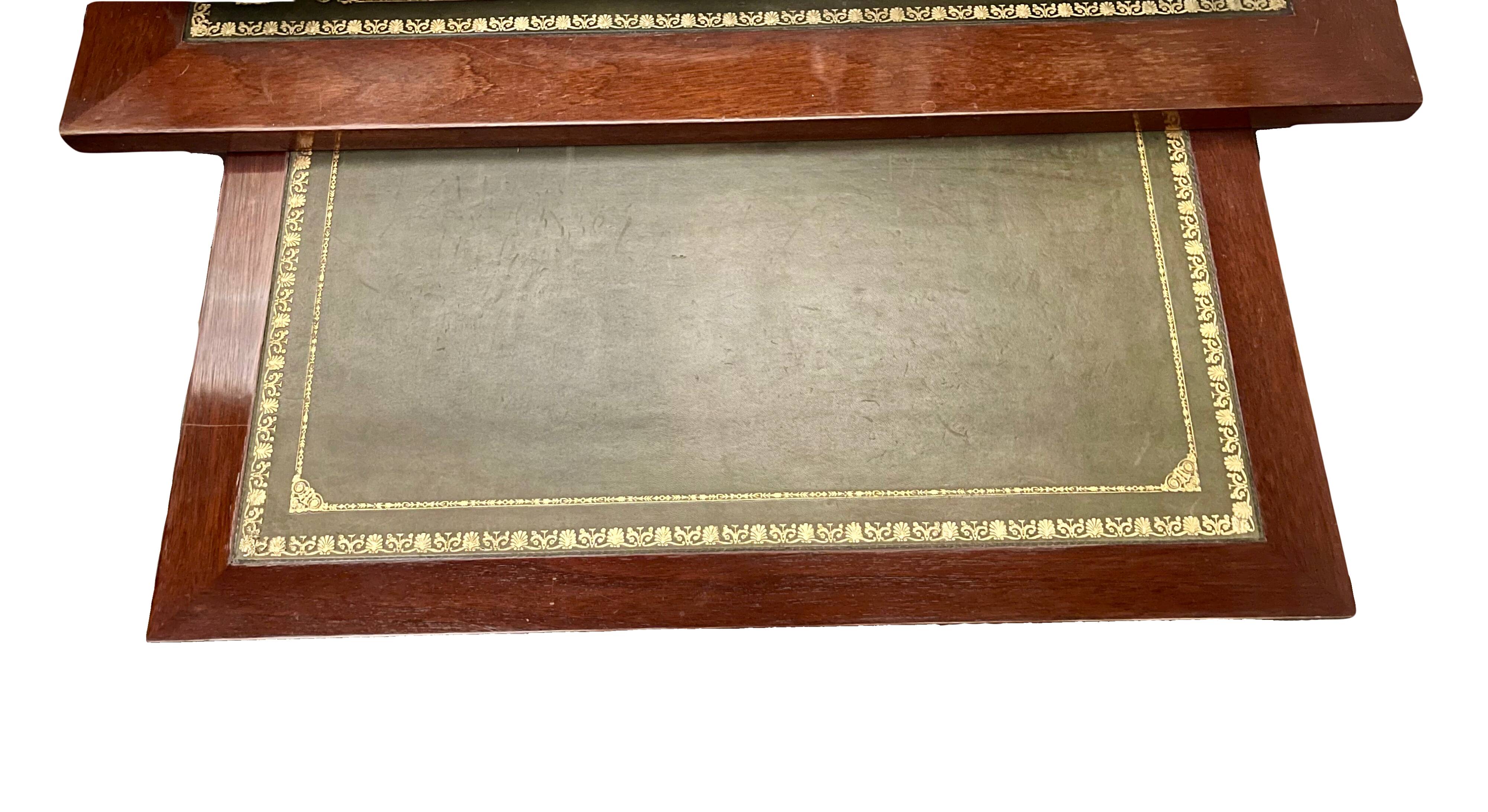 Large flat Louis XVI style desk