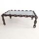 Brutalist chain link coffee table 1970s