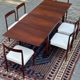 Professionally Refurbished Danish Rosewood Dining Set