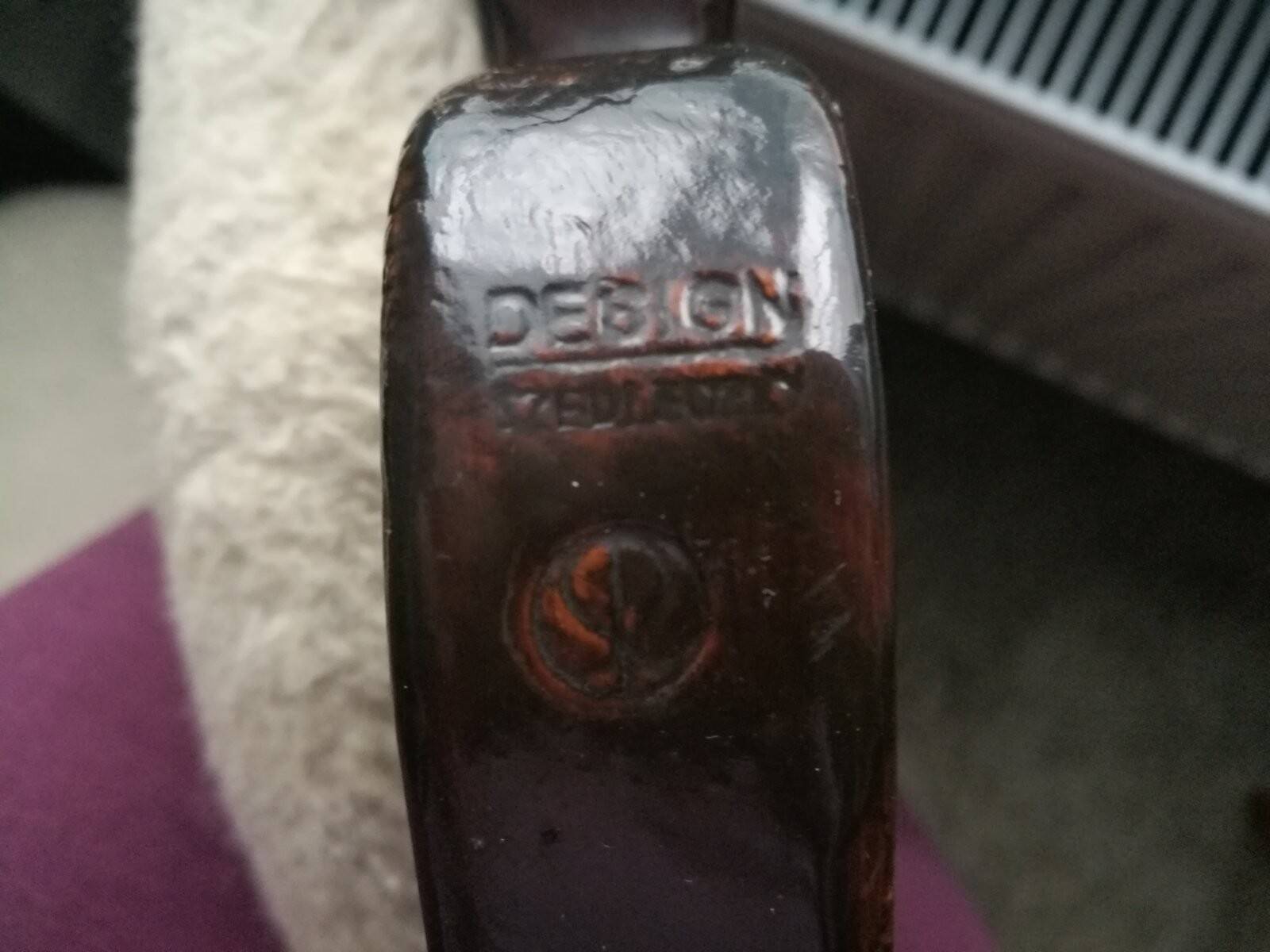 Vintage dining chairs & table by Szedleczky, 1960s, set of 5