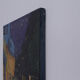 Tableau huile sur toile - ville de nuit