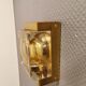 Pair of maritime wall lamps made by Danish Vitrika in the 1960s