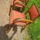 Lot de 2 fauteuils bridge art deco