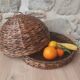 Wicker tray bell