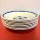 Lot de 8 assiettes creuses badonviller