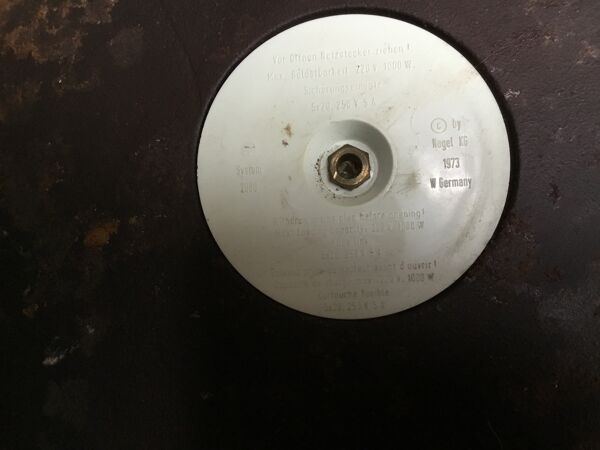 Lampadaire de la Maison Nagel Geschenke 1973