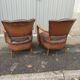 Pair of club chairs