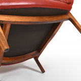 Croissant“ Easychair by Illum Wikkelsø 1950s