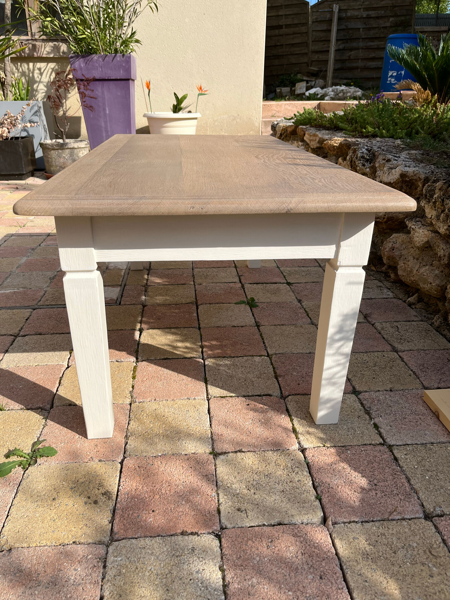Oak coffee table