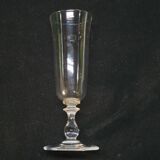 5 Anciennes Flûtes À Champagne En Cristal Baccarat ? Saint Louis ?