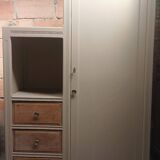Asymmetrical Art Deco period wardrobe