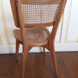 Chair rare Monoblock 1950 caning