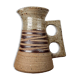 Danish modern studio pottery vase by Tue Poulsen for Tue Keramik, 1960.