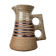 Danish modern studio pottery vase by Tue Poulsen for Tue Keramik, 1960.