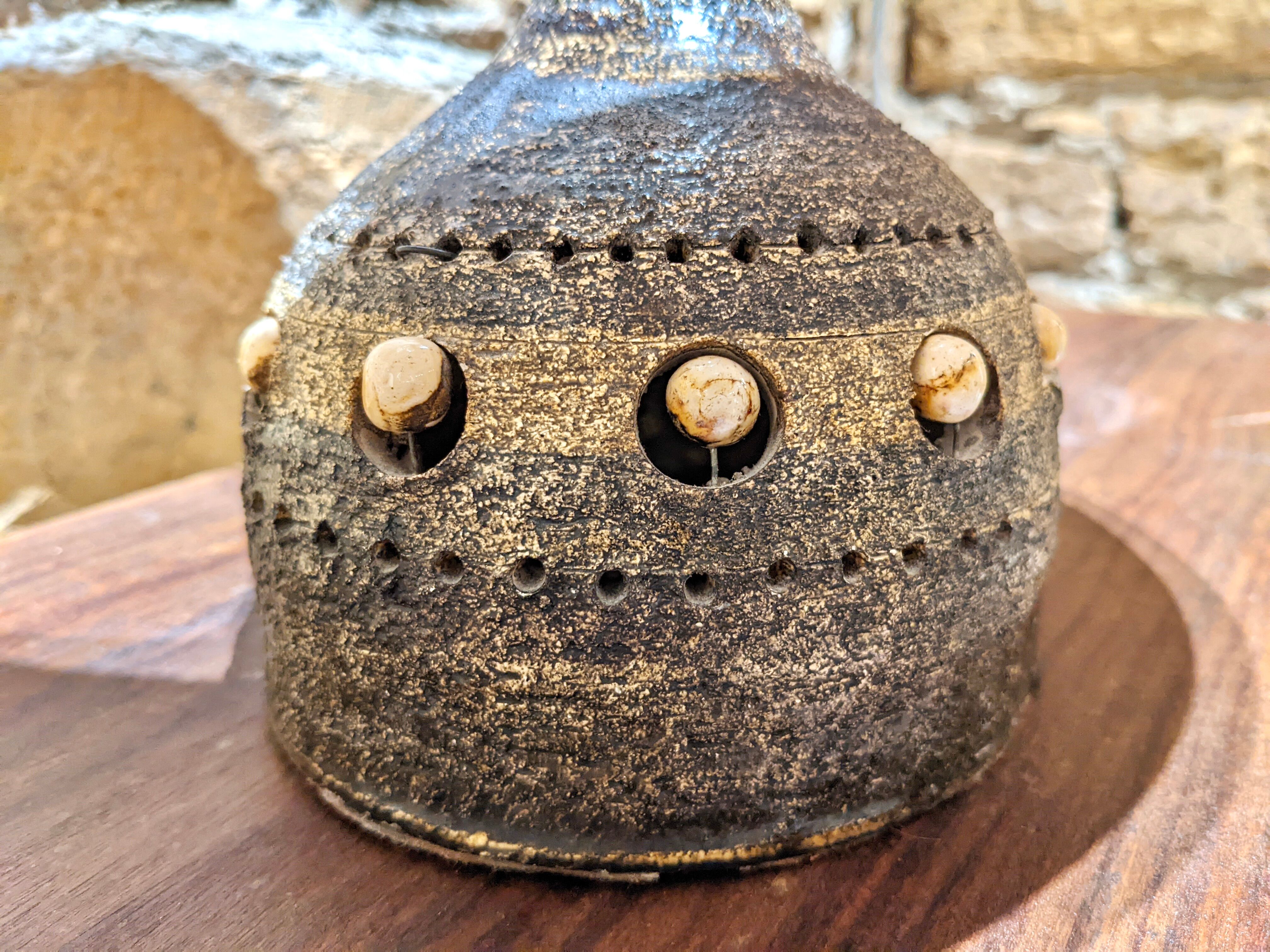 Set of two ceramic lamps by Georges Pelletier