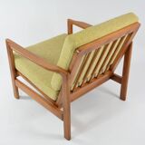 Fauteuils BZ jaune chiné
