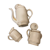 PRODUCT POP UP CHRISTMAS 2022 - Tea set 3 pieces in gilded porcelain