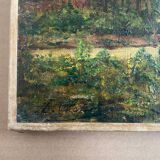 Set of 2 old paintings