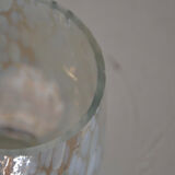 Vase with iridescent pattern