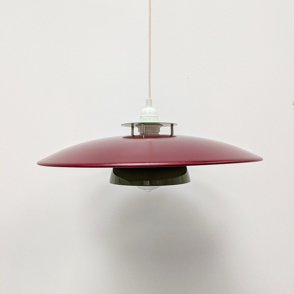 Suspension vintage bordeaux