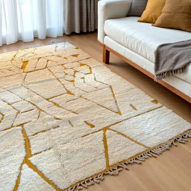 Grand tapis artisanal berbère 300/400