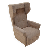 Comfortable armchair with wheels, Czechoslovakia, 1950's