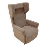Comfortable armchair with wheels, Czechoslovakia, 1950's