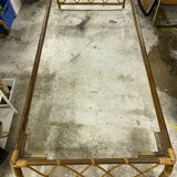 Rattan bed frame