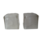 Paire de lampes glacon vintage ikea