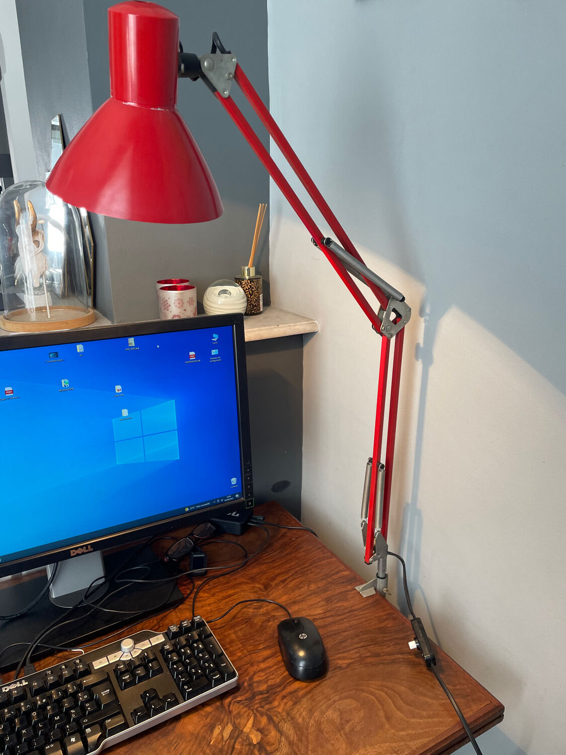 Lampe vintage Veb Narva