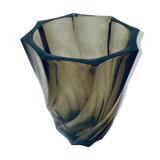 Luminarc smoked glass vase