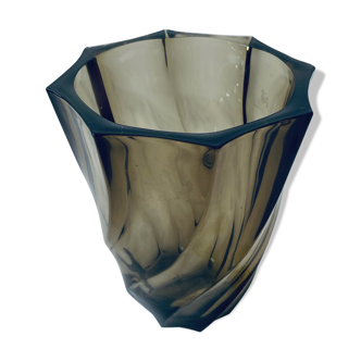 Vase verre fumé Luminarc
