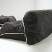 Yoko sofa in alcantara by Michel Ducaroy for Ligne Roset France