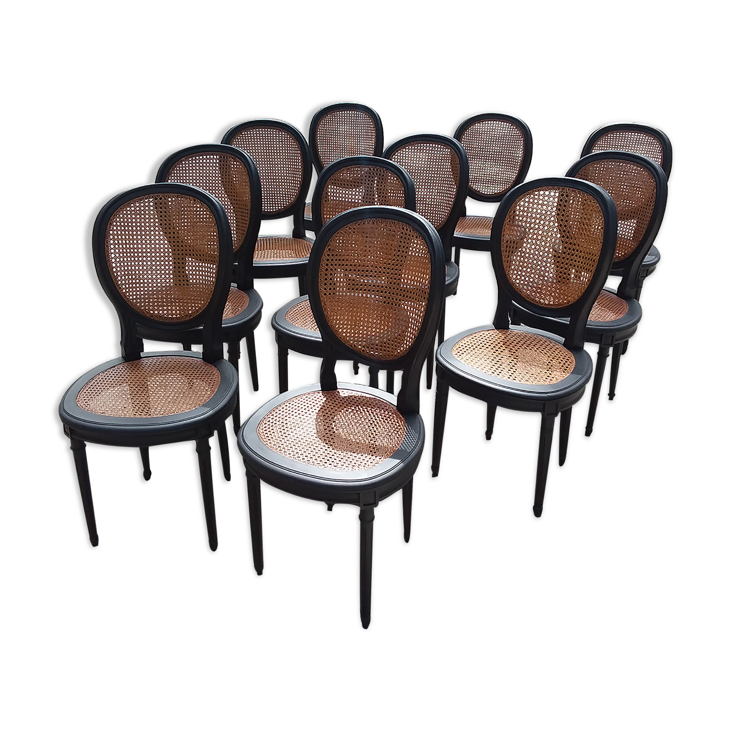 11 canne chairs