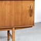Buffet / commode en teck 'Avalon' vintage élégant des années 50.