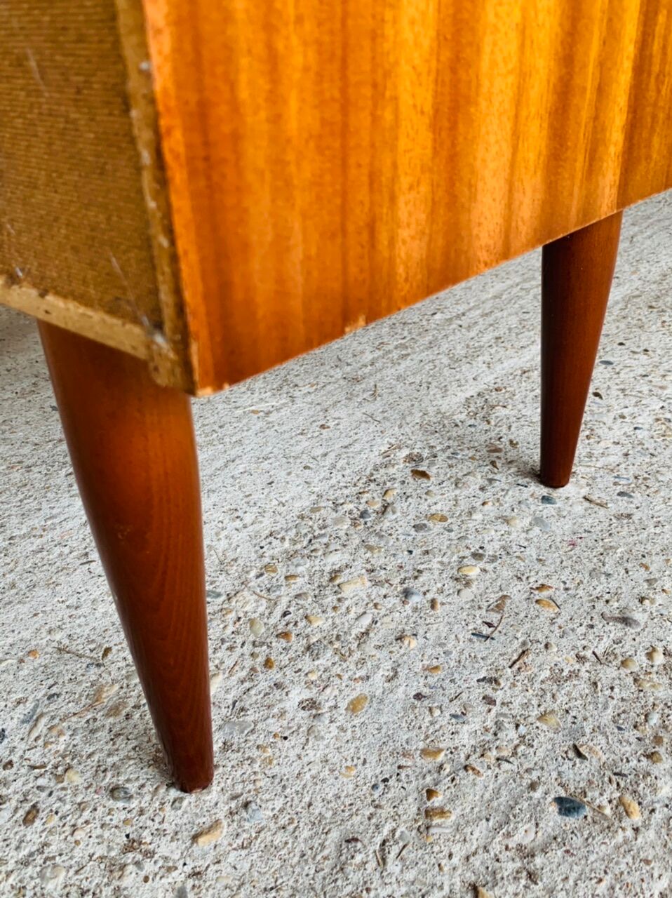 Vintage chest of drawers, 5 drawers in teak Circa 60
