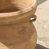 Terracotta garden jar