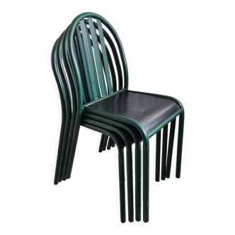 Set 4 chaises Mallet Stevens