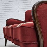 1960s, Danish 3-seater sofa by Alfred Christensen, furniture wool.