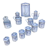 Lustucru enamelled series