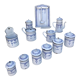 Lustucru enamelled series