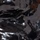 Glossy black stoneware vase